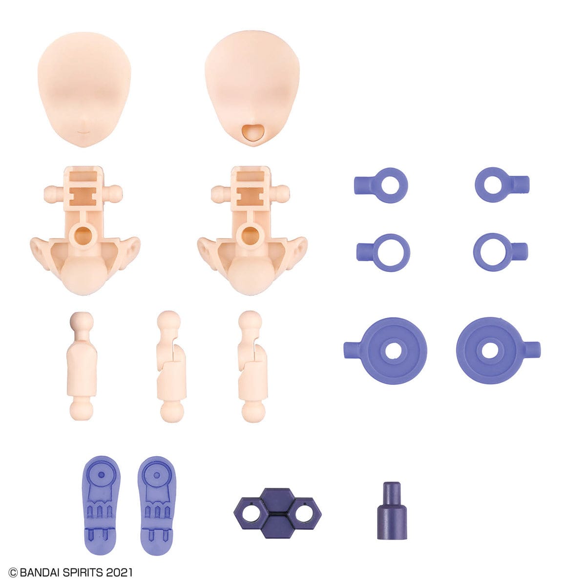 Clarksville Hobby Depot LLC Scale Model Kits 1/144 30MS OP-11 Option Parts Set 11 Fang Costume (Color A)