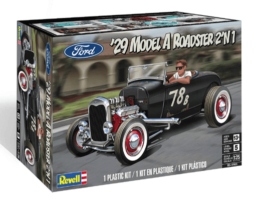 Clarksville Hobby Depot LLC Scale Model Kits 1/25 Revell 1929 Model A Roadster