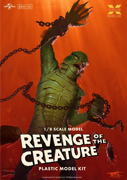 Clarksville Hobby Depot LLC Scale Model Kits 1/8 X-Plus Revenge of the Creature From The Black Lagoon