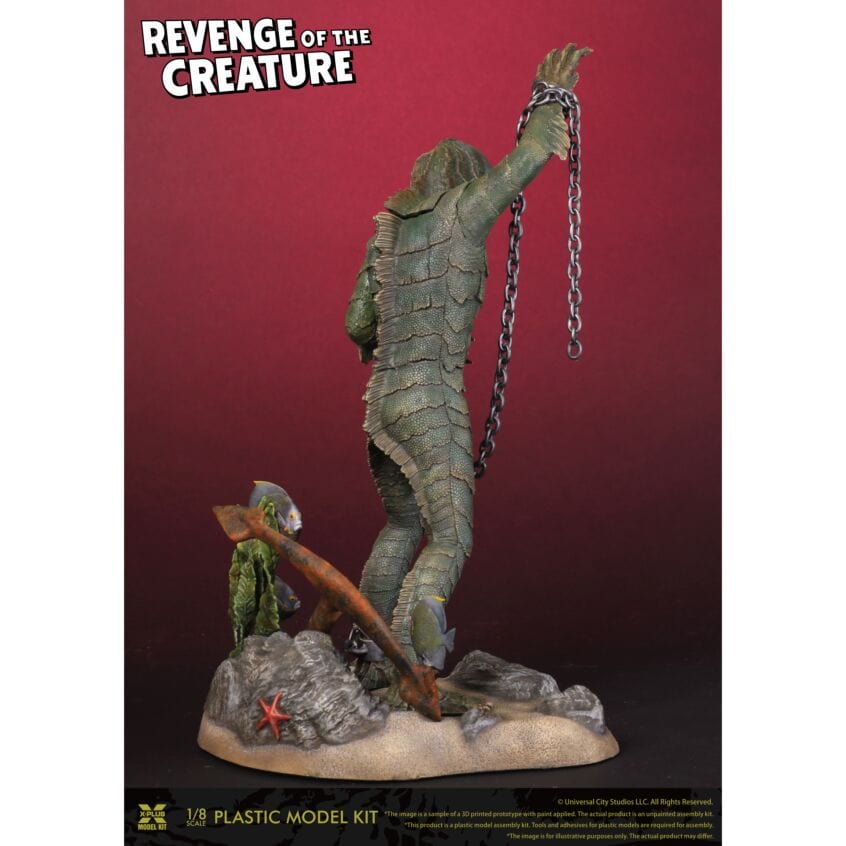 Clarksville Hobby Depot LLC Scale Model Kits 1/8 X-Plus Revenge of the Creature From The Black Lagoon