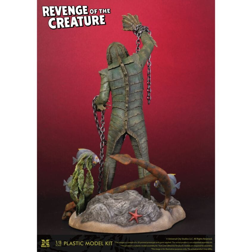 Clarksville Hobby Depot LLC Scale Model Kits 1/8 X-Plus Revenge of the Creature From The Black Lagoon