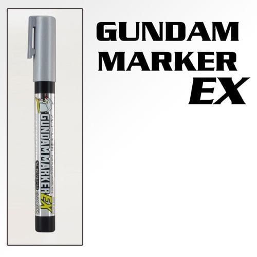 Clarksville Hobby Depot LLC Scale Model Kits XGM100 Gundam Marker Ex Plated Silver