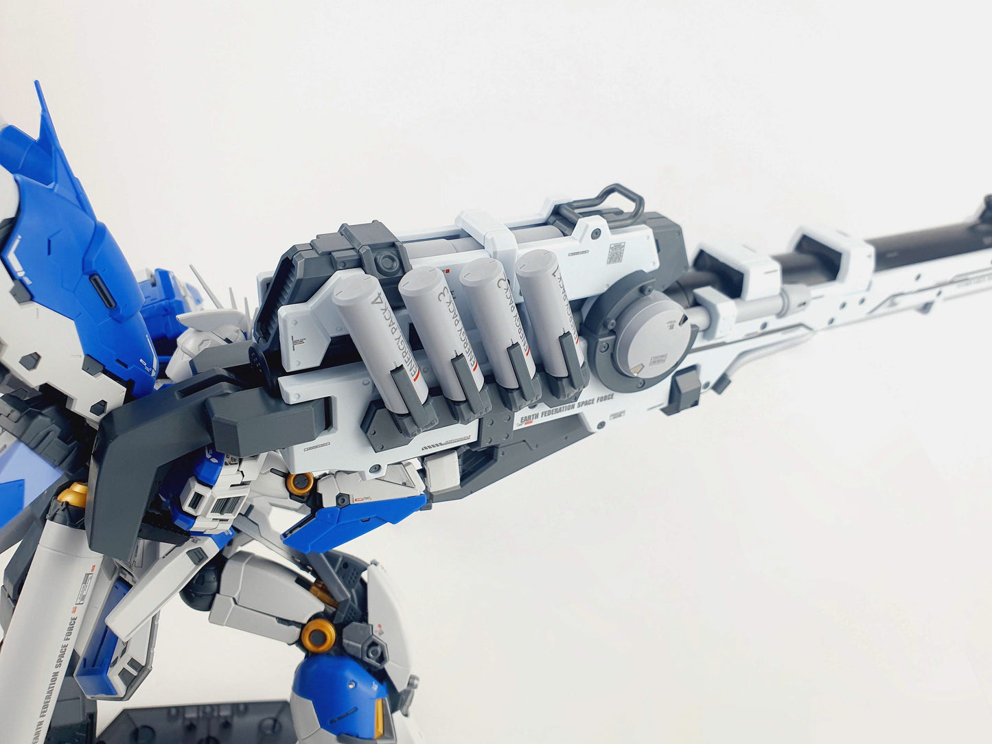 DELPI Scale Model Accessories 1/144 RG Delpi Ver. RX-93-2 Hi Nu Hyper Mega Launcher (Normal and Holo) Water Decal