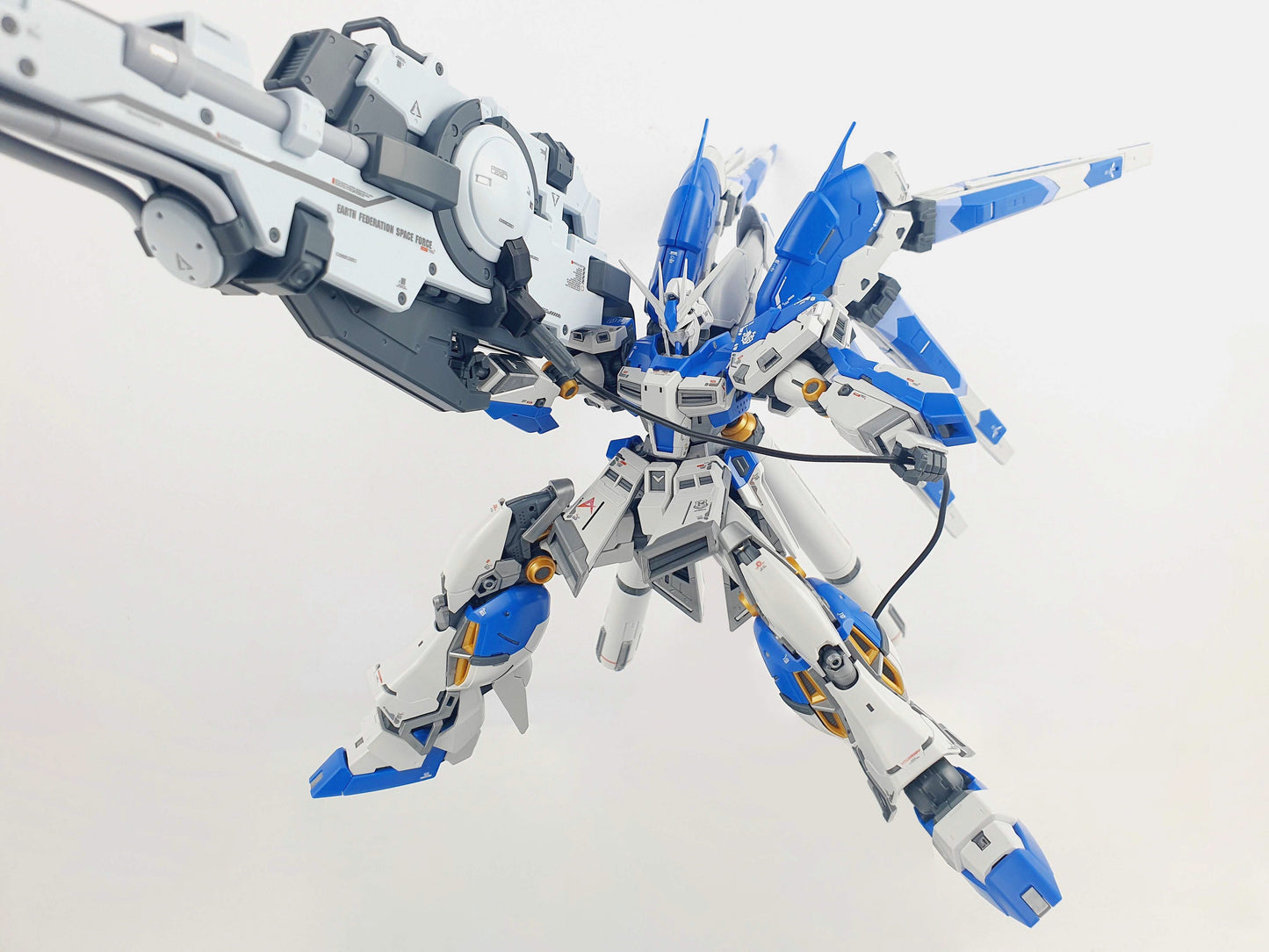 DELPI Scale Model Accessories 1/144 RG Delpi Ver. RX-93-2 Hi Nu Hyper Mega Launcher (Normal and Holo) Water Decal