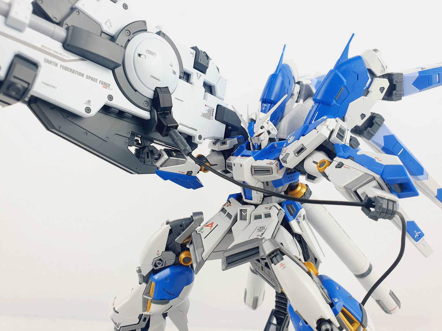 DELPI Scale Model Accessories 1/144 RG Delpi Ver. RX-93-2 Hi Nu Hyper Mega Launcher (Normal and Holo) Water Decal