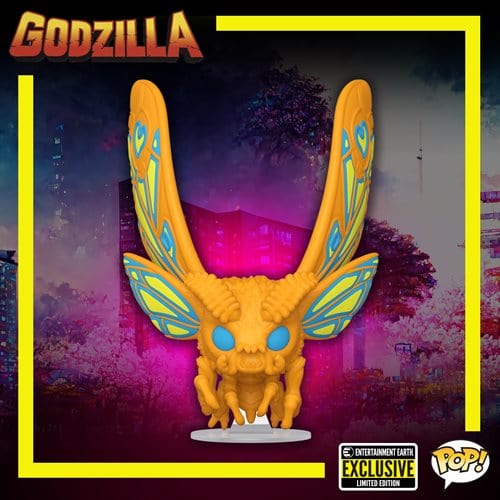 Funko Action & Toy Figures Godzilla - Mothra Black Light Pop! Vinyl Figure - EE Exclusive