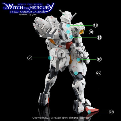 G-Rework Scale Model Accessories G-Rework [HG] [the witch from mercury] Calibarn