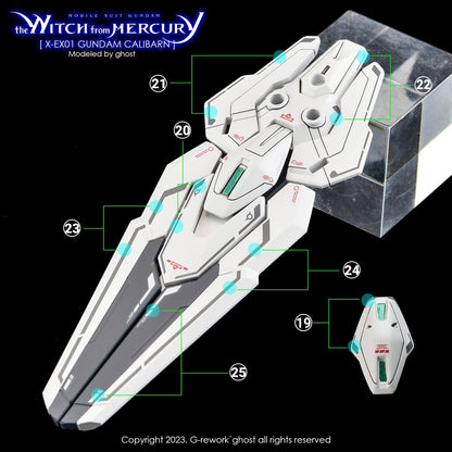 G-Rework Scale Model Accessories G-Rework [HG] [the witch from mercury] Calibarn