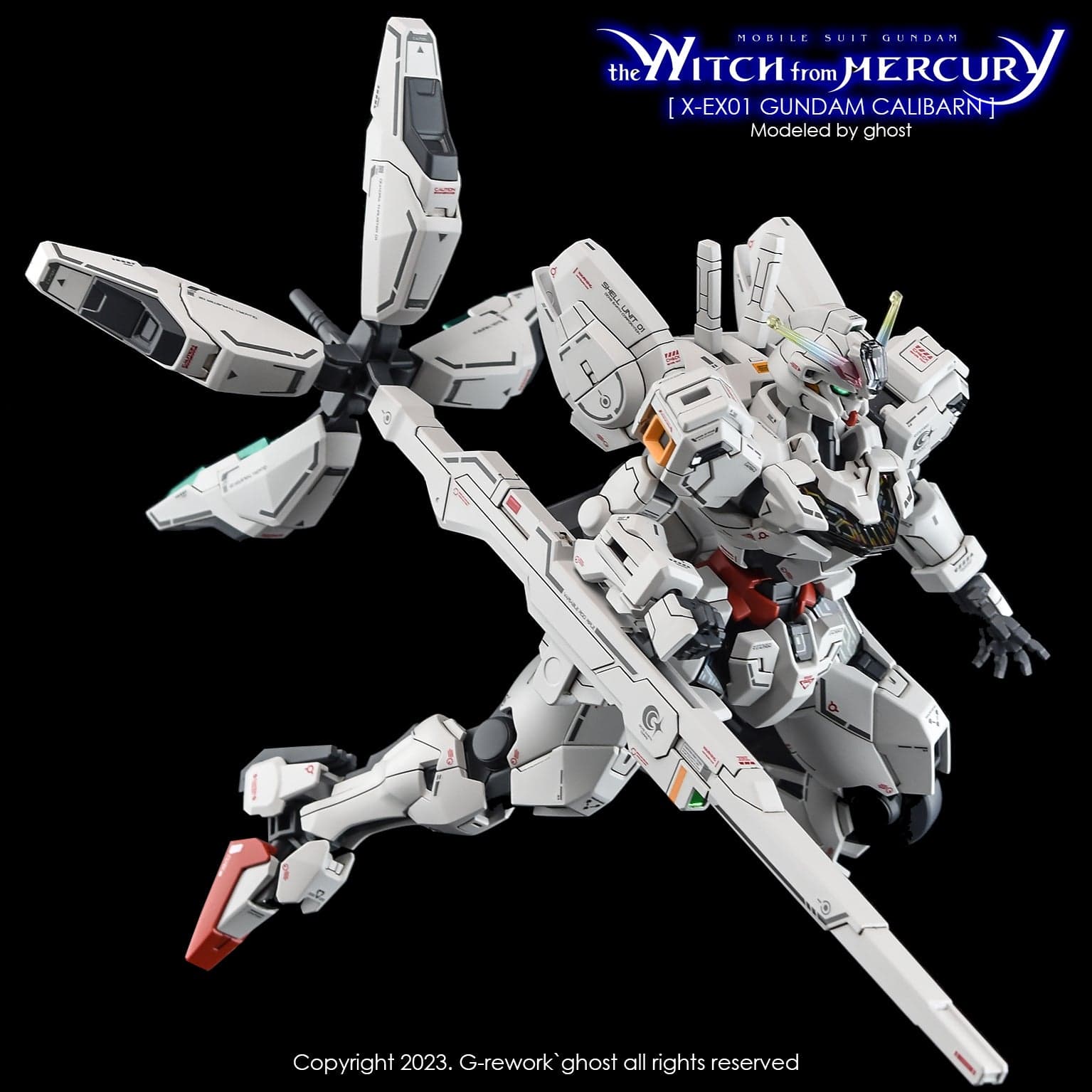 G-Rework Scale Model Accessories G-Rework [HG] [the witch from mercury] Calibarn