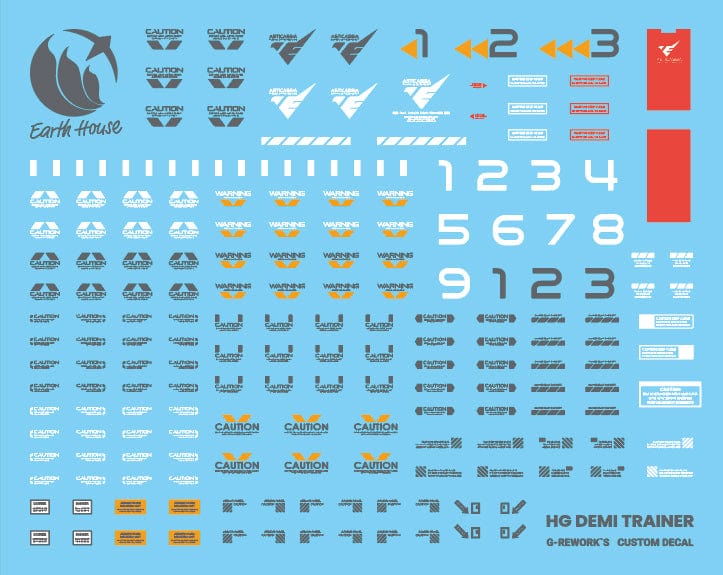 Gunprimer Scale Model Accessories G-Rework [HG] [witch from mercury] DEMI TRAINER / Chuchu's