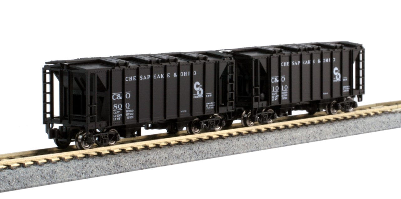 Kato Toy Trains & Train Sets Kato N Scale ACF Covered Hopper 8-Car Set