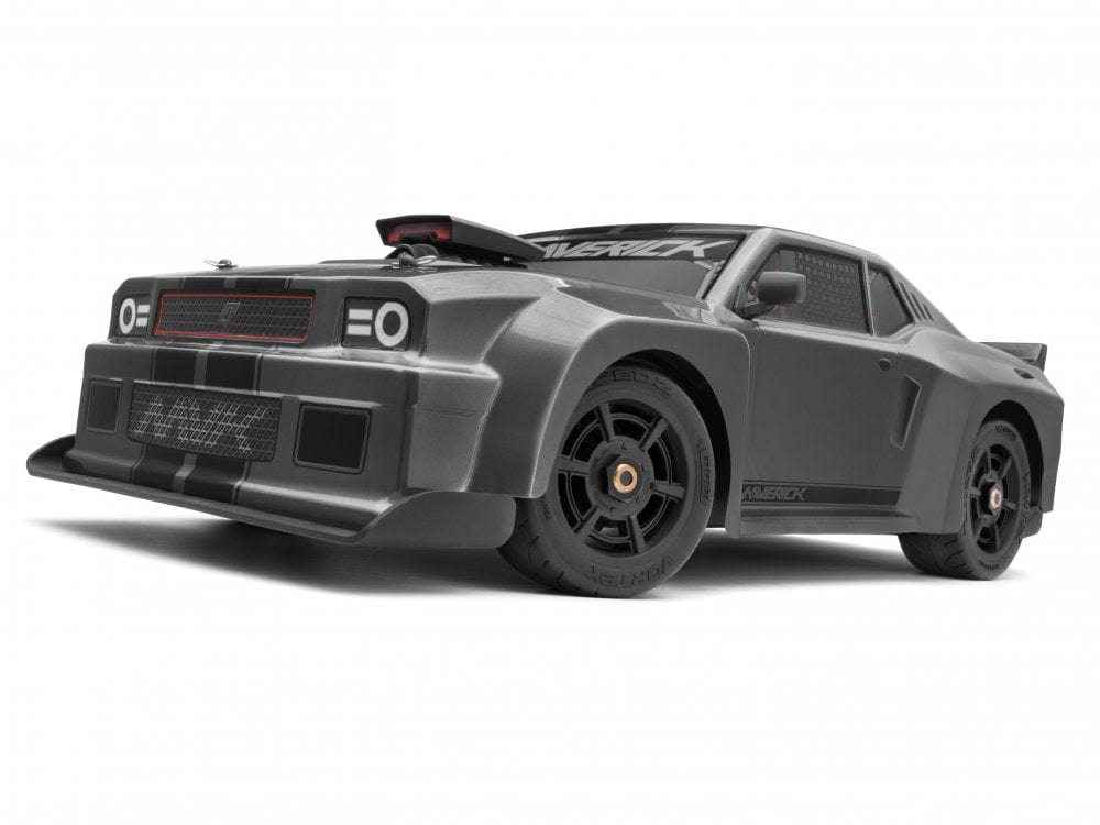 Maverick Remote Control Cars & Trucks 1/8 Maverick QuantumR Flux 4S Muscle Car, RTR - Grey