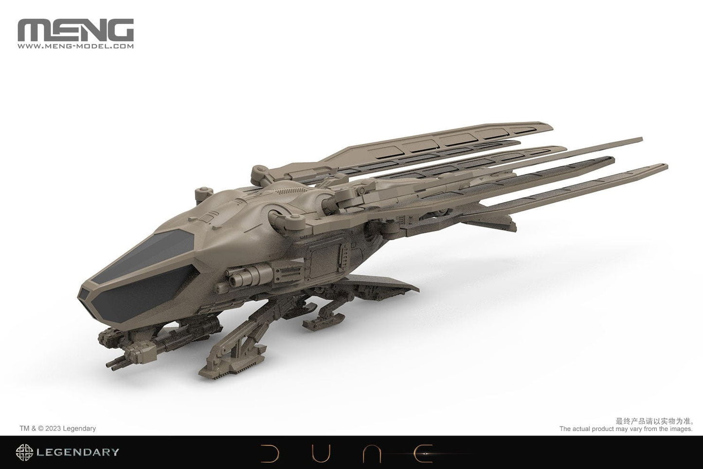 Meng Scale Model Kits Dune: Harkonnen Ornithopter