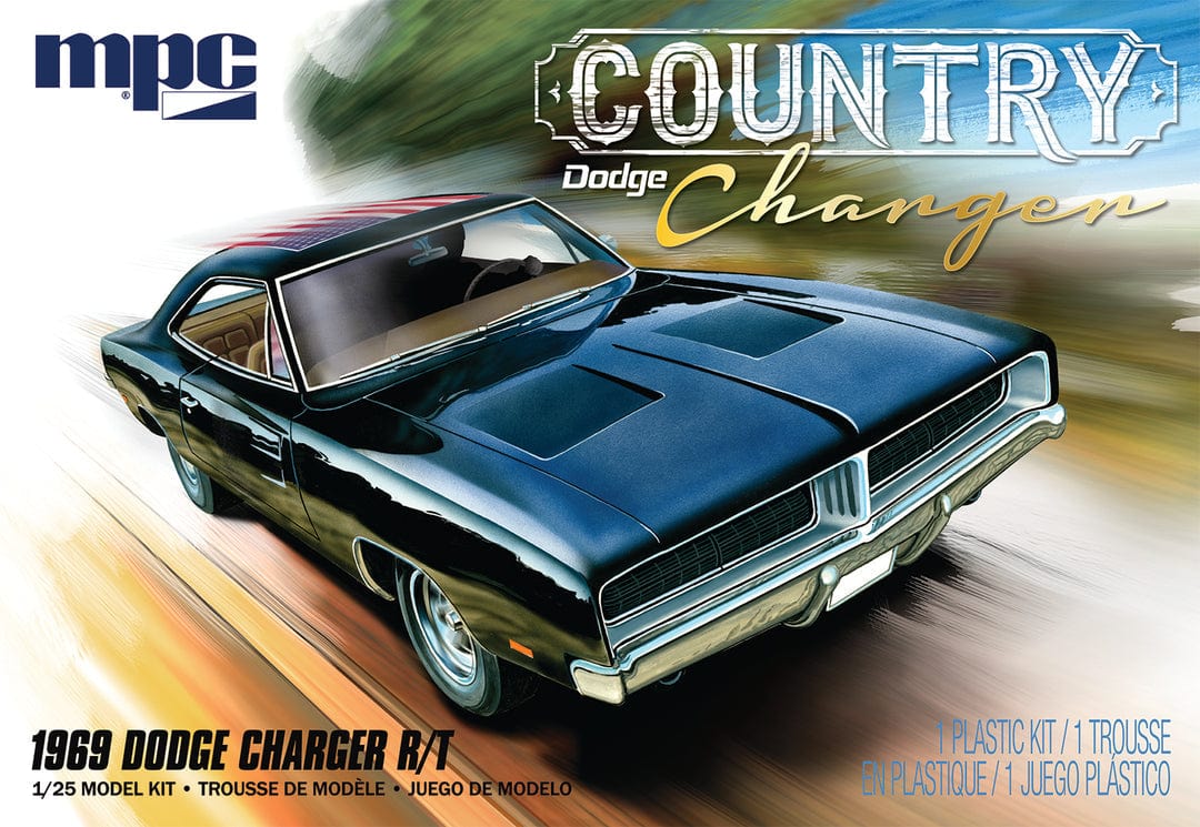 MPC Scale Model Kits 1/25 MPC 1969 Dodge Country Charger R/T