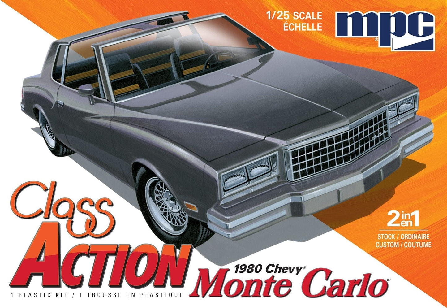 MPC Scale Model Kits 1/25 MPC 1980 Class Action Chevy Monte Carlo