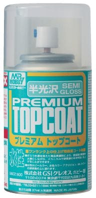 Mr. Hobby/Mr. Color Paint B602 Mr Premium Top Coat (Semi-Gloss)