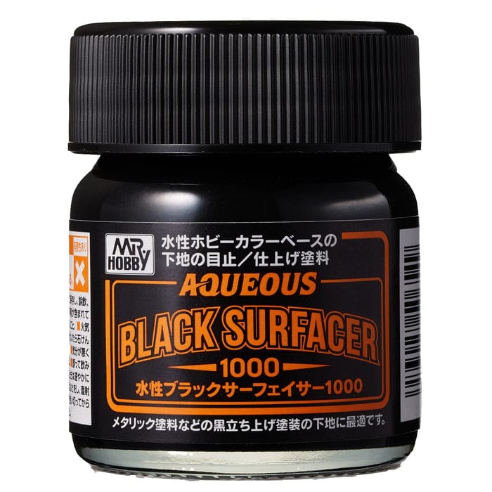 Mr. Hobby/Mr. Color Paint Black Surfacer 1000 Mr. Hobby Aqueous Surfacer