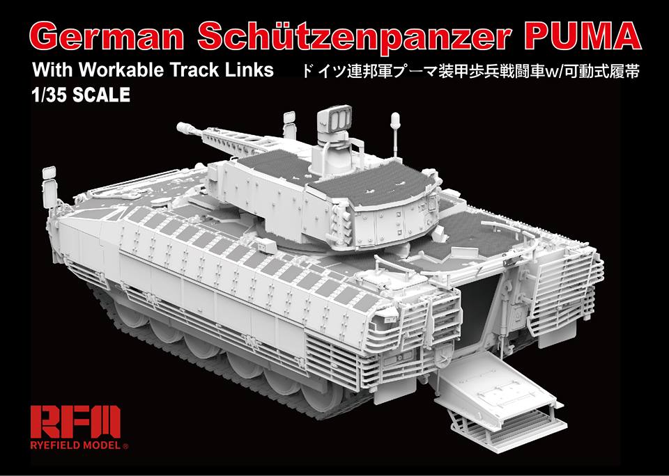 Rye Field Model Scale Model Kits 1/35 Rye Field Model RM-5021 German Schützenpanzer PUMA