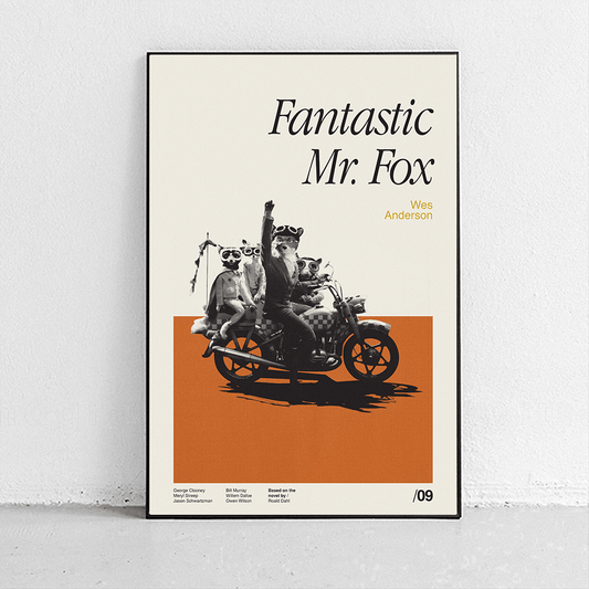 Sandgrain Studio Fantastic Mr Fox - Wes Anderson