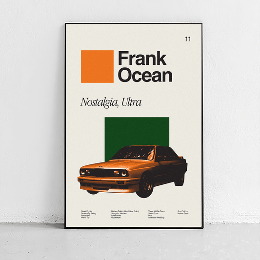 Sandgrain Studio Frank Ocean - Nostalgia, Ultra