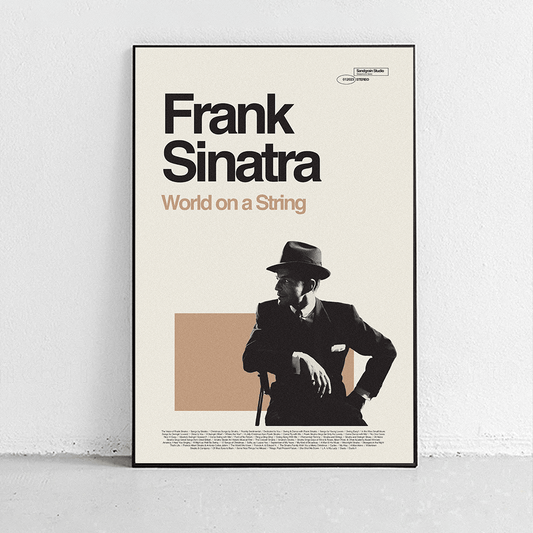 Sandgrain Studio Frank Sinatra - World on a String