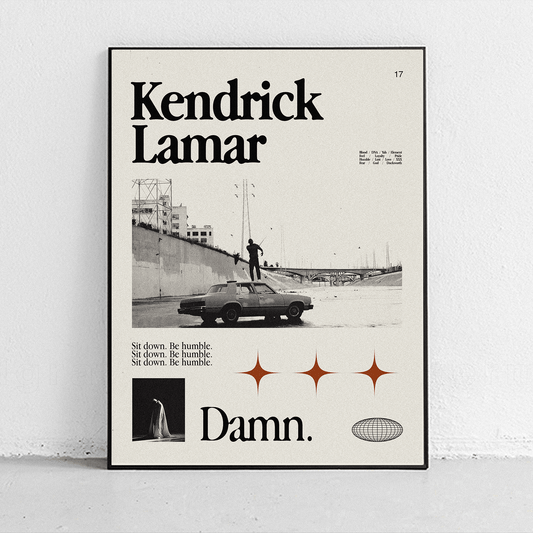 Sandgrain Studio Kendrick Lamar - Damn.