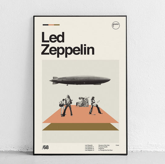 Sandgrain Studio Led Zeppelin