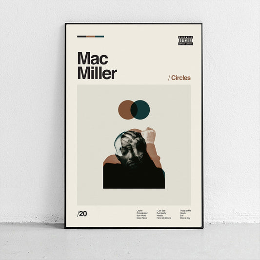 Sandgrain Studio Mac Miller - Circles