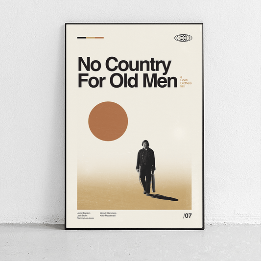 Sandgrain Studio No Country For Old Men - Coen Brothers