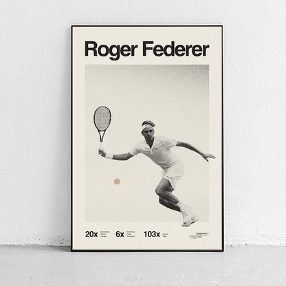 Sandgrain Studio Roger Federer