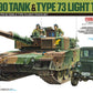 Tamiya Scale Model Kits 1/35 Tamiya JGSDF Type 90 Tank & Type 73 Light Truck