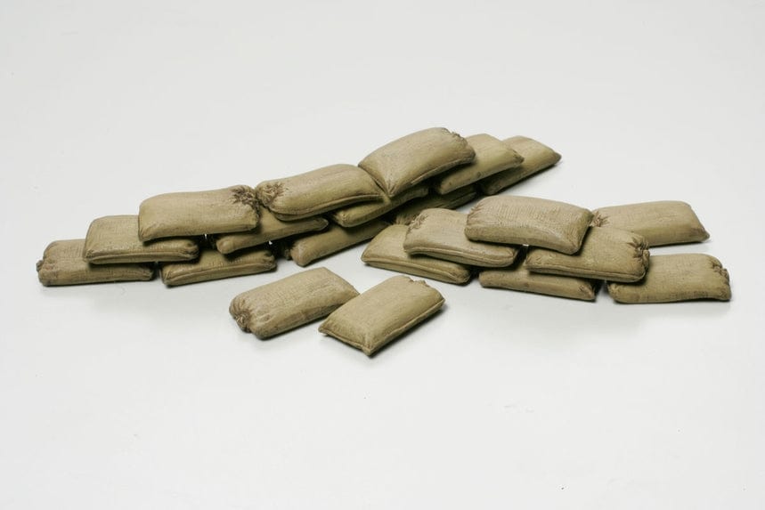 Tamiya Scale Model Kits 1/48 Tamiya WWII Brick Wall & Sand Bag Set