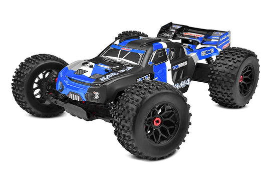 Team Corally Remote Control Cars & Trucks Kagama XP 6S Monster Truck - Blue 1/8 Team Corally Kagama XP 6S Monster Truck, RTR Version