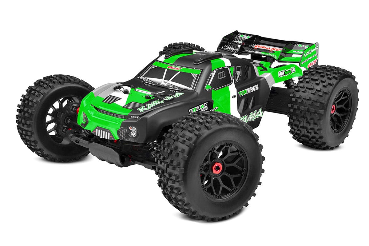 Team Corally Remote Control Cars & Trucks Kagama XP 6S Monster Truck - Green 1/8 Team Corally Kagama XP 6S Monster Truck, RTR Version