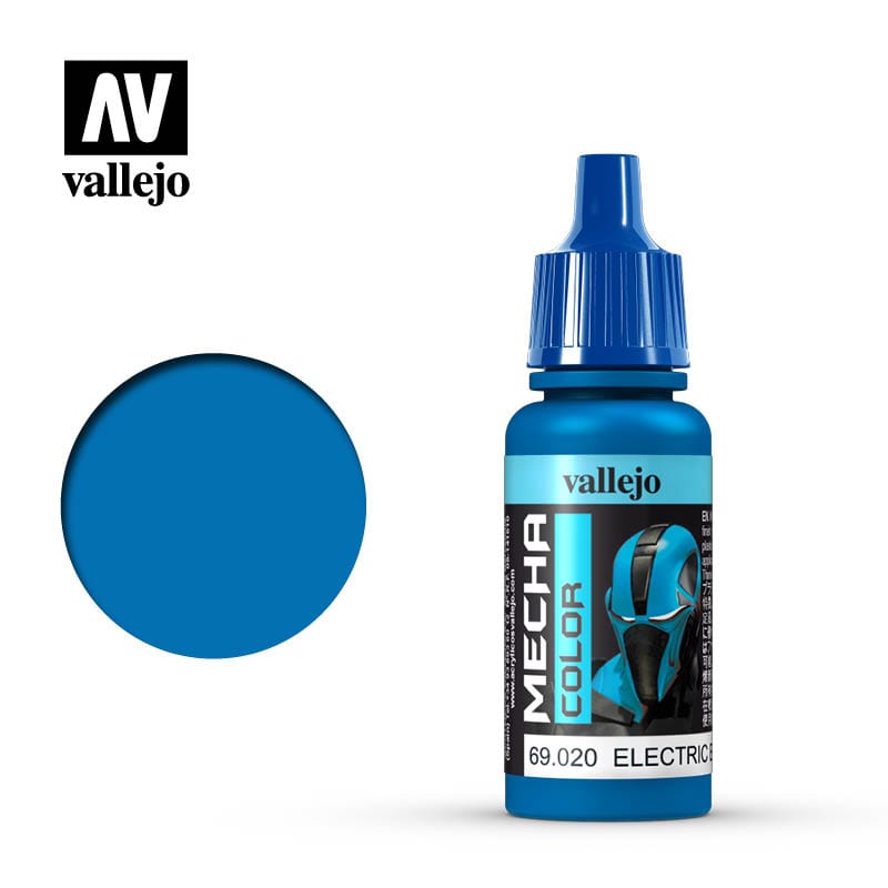 Vallejo Paints Electric Blue Vallejo Mecha Color