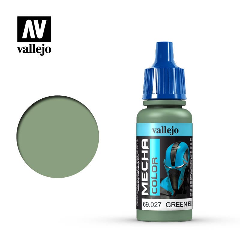 Vallejo Paints Green Blue Vallejo Mecha Color