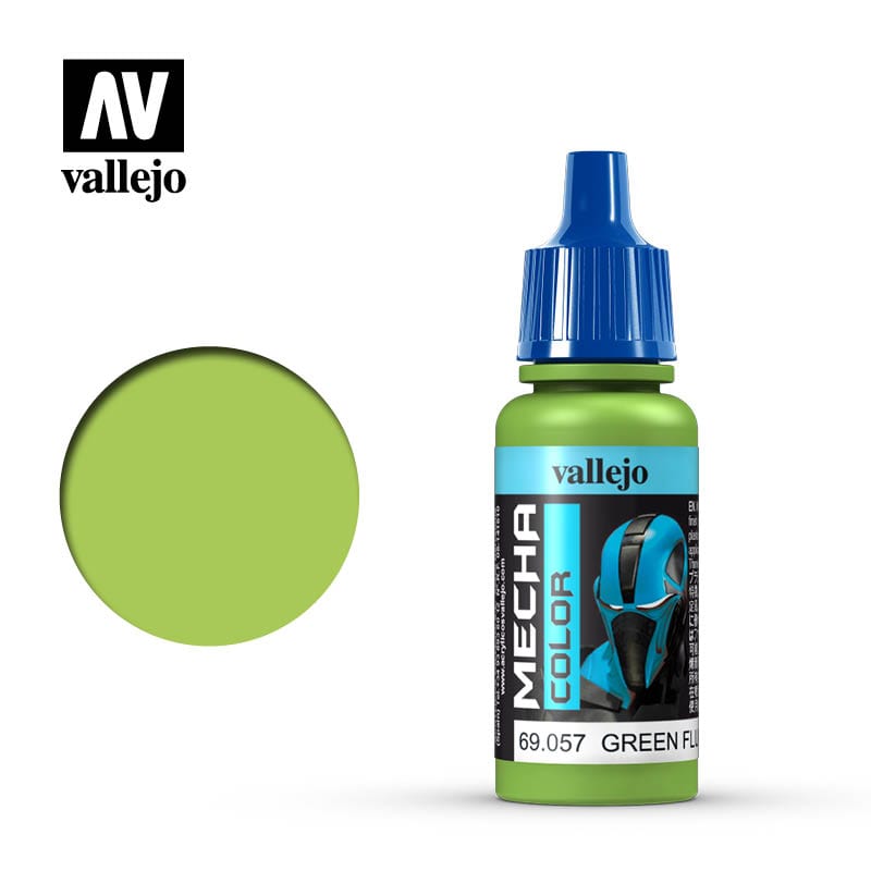Vallejo Paints Green Fluorescent Vallejo Mecha Color