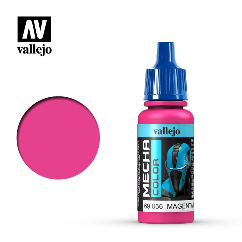 Vallejo Paints Magenta Fluorescent Vallejo Mecha Color