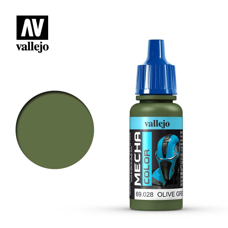 Vallejo Paints Olive Green Vallejo Mecha Color