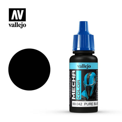 Vallejo Paints Pure Black Vallejo Mecha Color