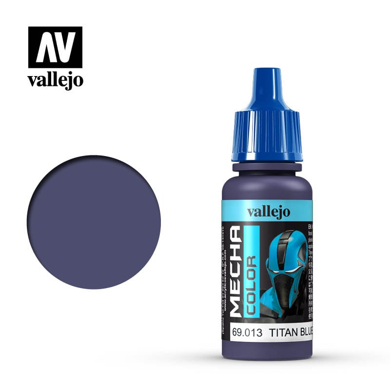 Vallejo Paints Titan Blue Vallejo Mecha Color