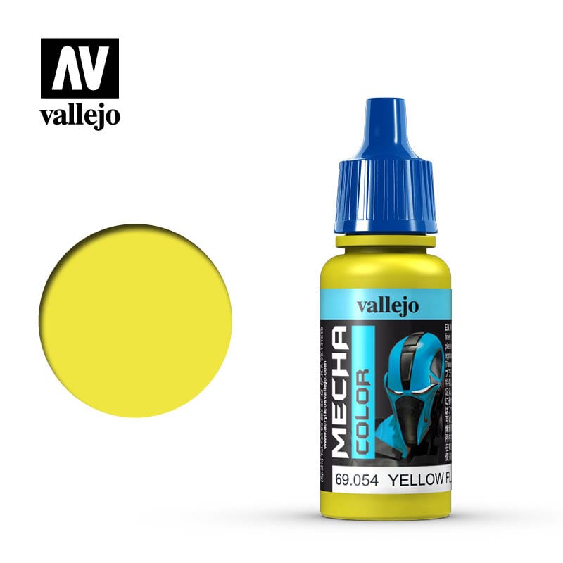 Vallejo Paints Yellow Fluorescent Vallejo Mecha Color