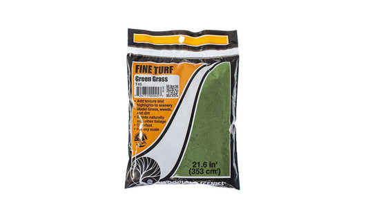 Woodland Scenics Scale Model Accessories Woodland Scenics Turf- Green Grass (12oz. Bag)