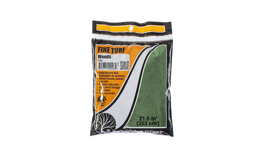 Woodland Scenics Scale Model Accessories Woodland Scenics Turf- Weeds (12oz. Bag)