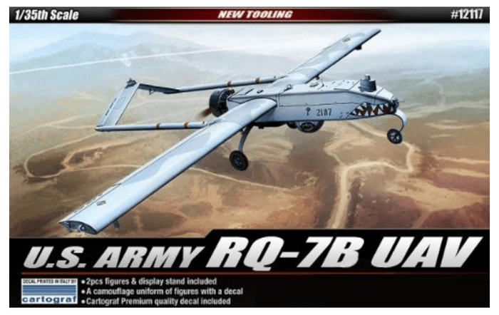 Academy Scale Model Kits 1/35 RQ-7B UAV US Army Drone