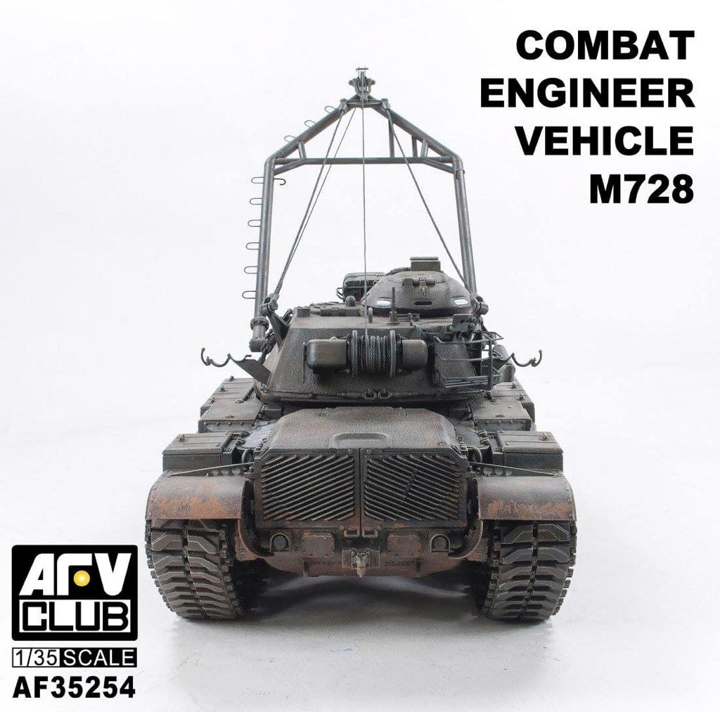 AFV Club Scale Model Kits 1/35 AFV Club M728 Combat Engineer Vehicle