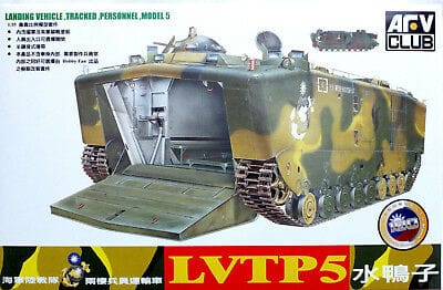 AFV Club Scale Model Kits 1/35 AFV Club U.S. Marine LVTP5A1 NAM
