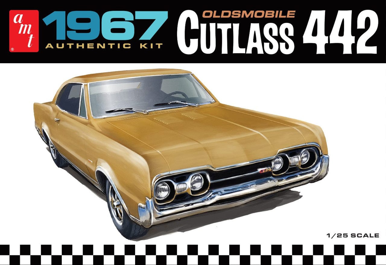 AMT Scale Model Kits 1/25 AMT 1967 Oldsmobile 442