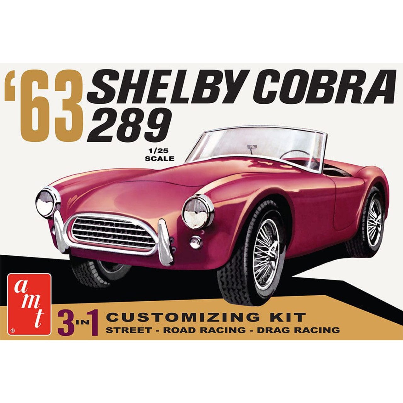 AMT Scale Model Kits 1/25 AMT Shelby Cobra 289