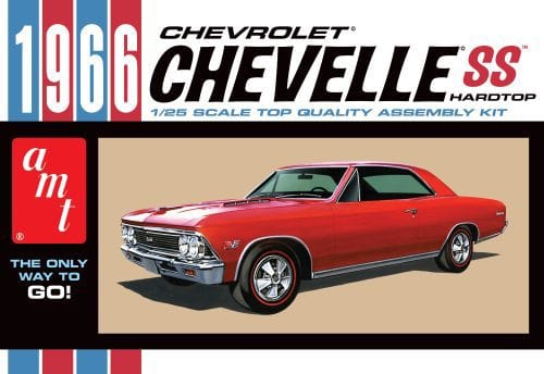 AMT Scale Model Kits '66 Chevy Chevelle SS Hardtop 1:25